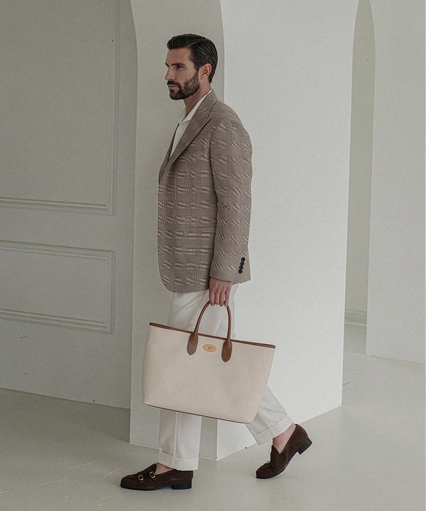 Allclassic Brera Tote Bag #1 [Ivory Cavas]
