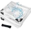 Transparent Rain Tarpaulin Thickened Windproof Rainproof Tarp Multipurpose Water Resistant Tarp
