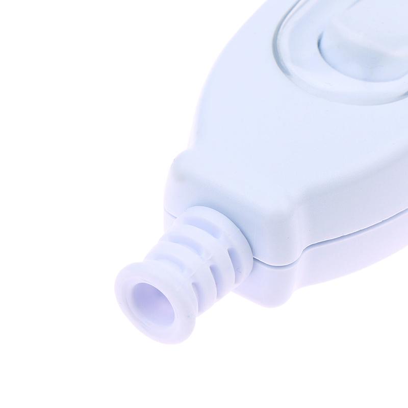 1 шт. Водонепроницаемый встроенный выключатель, выключатель, круглый провод, серебряный контакт, двойной выключатель, пылезащитный выключатель 3A 250V