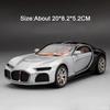 1:24 Турбийон Атлантический Сплав Спортивный Автомобиль Модель Литье под Давлением Игрушки Двери Открываются Резиновые Шины Оттянуть Назад Миниатюрные Транспортные Средства Подарки на День Рождения