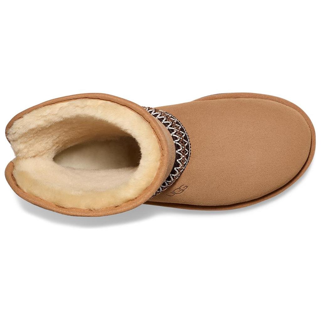 UGG Классические короткие полусапожки каштанового цвета (Женский) Женские кроссовки 1161770-CHE