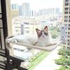 Cat Hammock Foldable Window Suction Cup Hanging Nest, Cat Sunbathing Hanging Bed, Wall Mounted Cat Climbing Frame, Cat Hammock