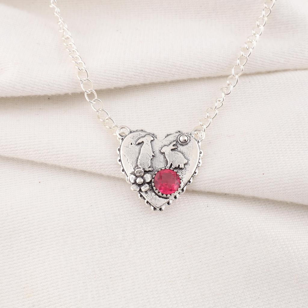 Ювелирные изделия из розового рубеллита, кулон из стерлингового серебра 925 пробы, красивый серебряный кулон, лечебный кулон ручной работы для женщин