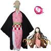 Demon Slayer Cosplay Costume: Tanjiro, Nezuko, Zenitsu, Shinobu Available
