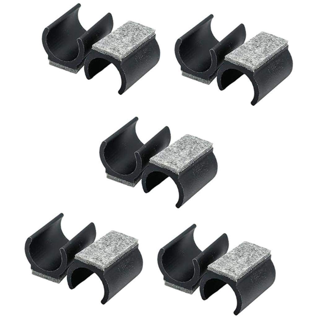 10 шт. полозьев для стульев с консолью защищают пол и снижают шум с помощью прочных войлочных материалов для ежедневного использования