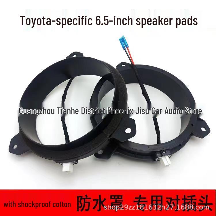 6.5 Inch Speaker Gasket Bracket for Toyota, Nissan, and Volkswagen Car Audio Installation