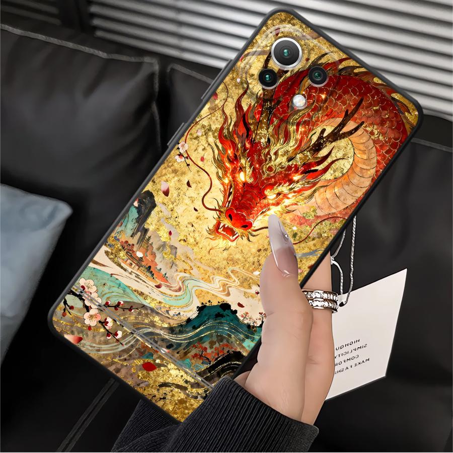 Мультяшный Крутой Чехол Дракон Лошадь для Xiaomi Mi 12 12X 13 Lite 10T 14 11T 12T Pro 11 Funda Чехол для Телефона