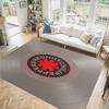 Red Hot Chili Peppers Design Crystal Velvet Carpet Cozy Non?Slip Printed Rug For Bedroom Living Room Entrance
