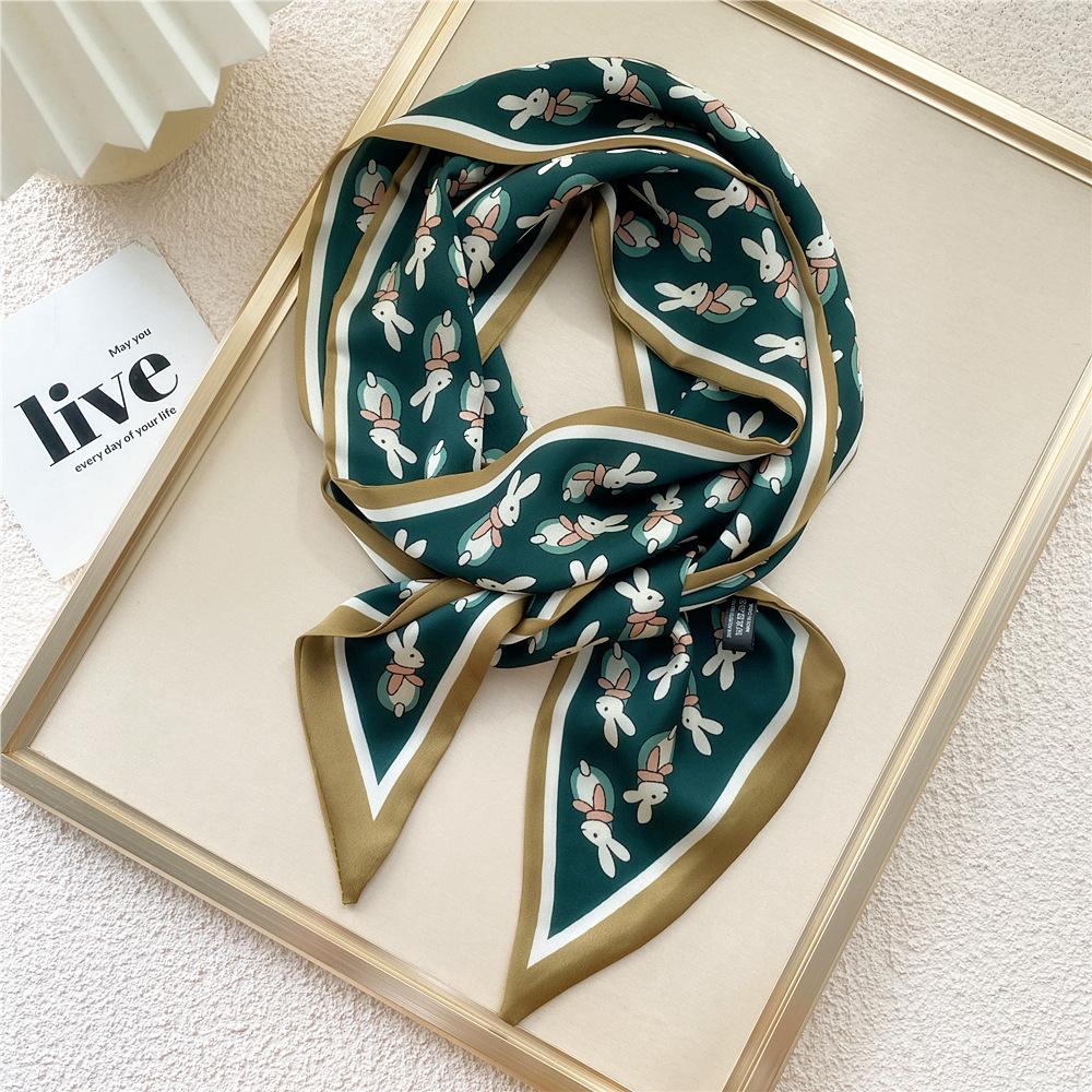 New Scarves Silk Scarves Women'S Spring And Autumn Season Long Decorative Professional Scarves Summer Thin Styles Paired With Shirts Stylish