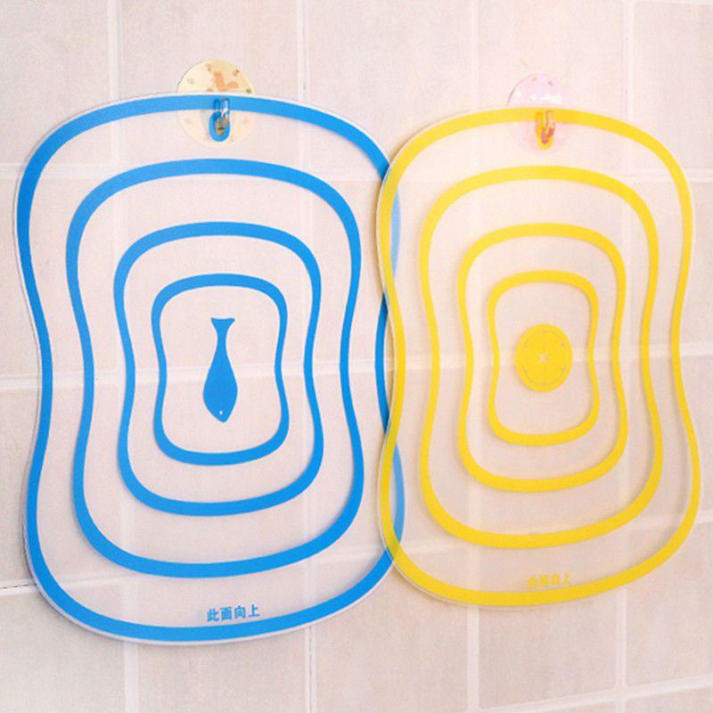 Хорошая пластиковая разделочная доска, нескользящая, матовая, кухонная разделочная доска, кухонный инструмент