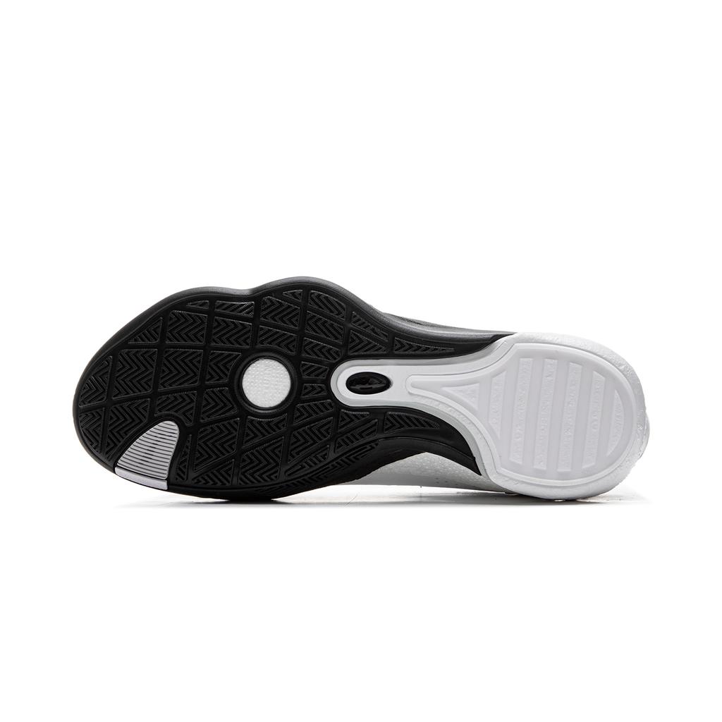 Li Ning All City 13 Амортизирующие износостойкие нескользящие низкие мужские баскетбольные кроссовки Черно-белые ABAV001-3