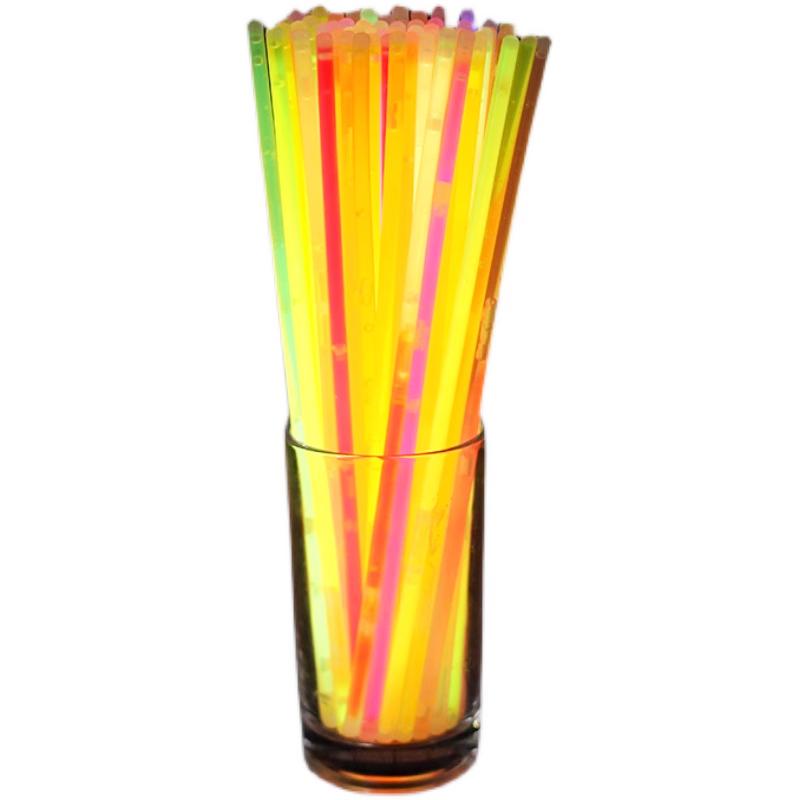 50pcs Party Special Light Stick Children's Non-toxic Luminous Toy Luminous Stick Bracelet Light Stick Party Supplies Toys