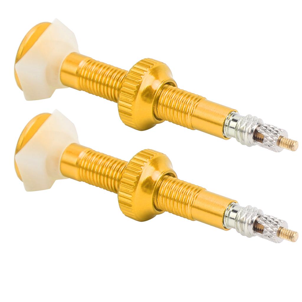 1 пара бескамерных ниппелей для горного велосипеда, удлинитель клапана Presta из сплава, аксессуар