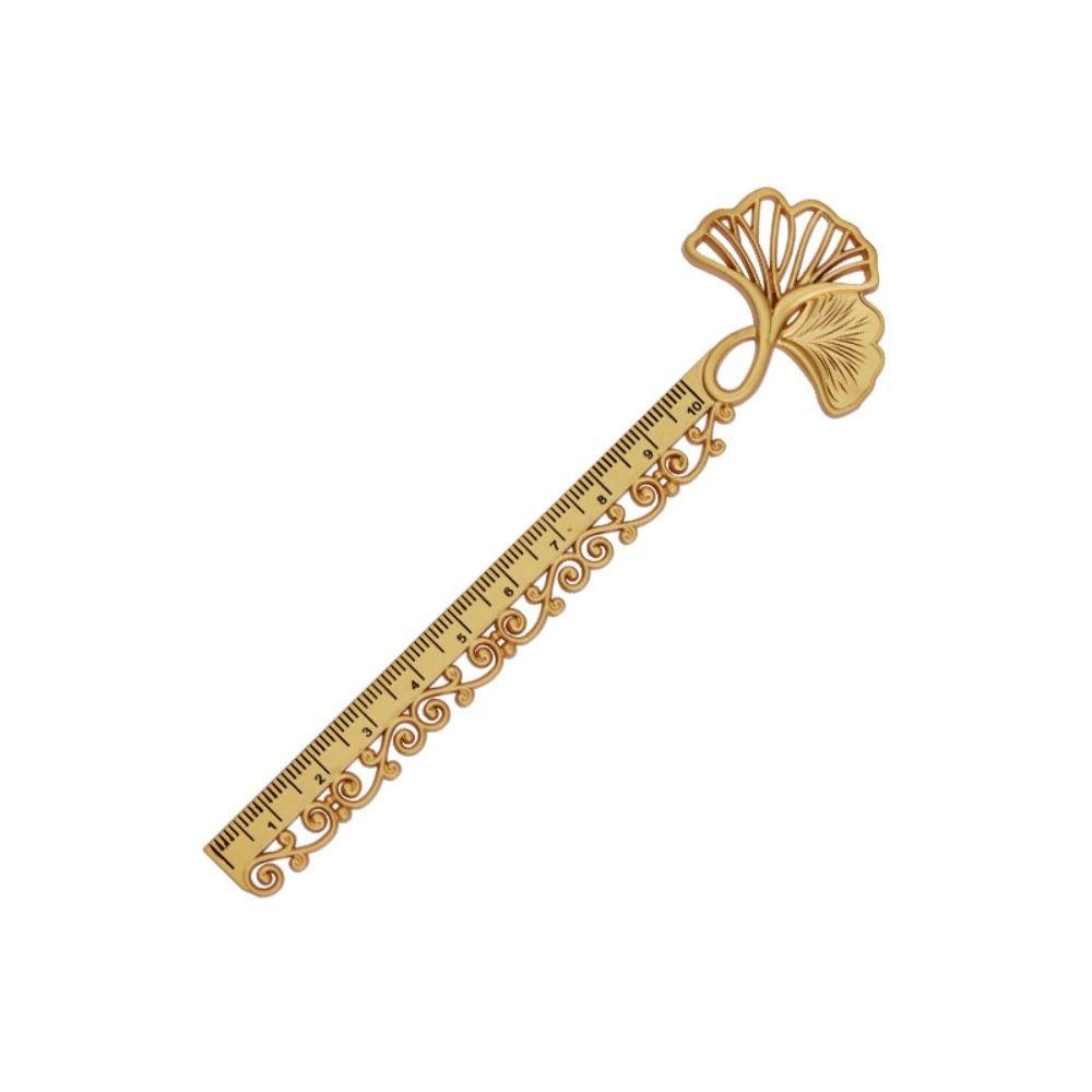Винтажная металлическая линейка в виде бабочки, полая закладка, креативная прямая линейка, принадлежности для шитья