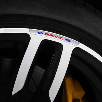 Автомобильные значки Колеса Диски Наклейки Автоаксессуары Для Mustang Focus Mondeo Ecosport Fiesta Ranger Focus Fusion Mustang Kuga