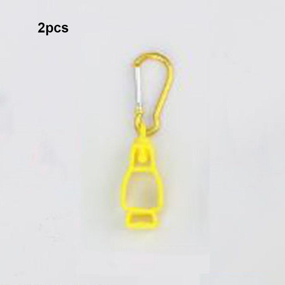 2pcs Safety Mountaineering Buckle Hat Clip Anti-lost Safety Helmet Hardware Buckle