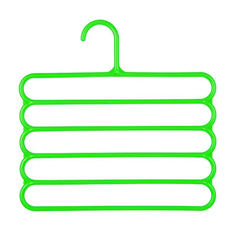 Многофункциональная пятислойная вешалка для брюк, бытовой шкаф для хранения, сушильная вешалка, складная термоусадочная вращающаяся вешалка Magic