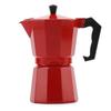 150ml Moka Pot Uniform Heat Distribution Aluminum Stovetop Moka Coffee Maker for Home Camping