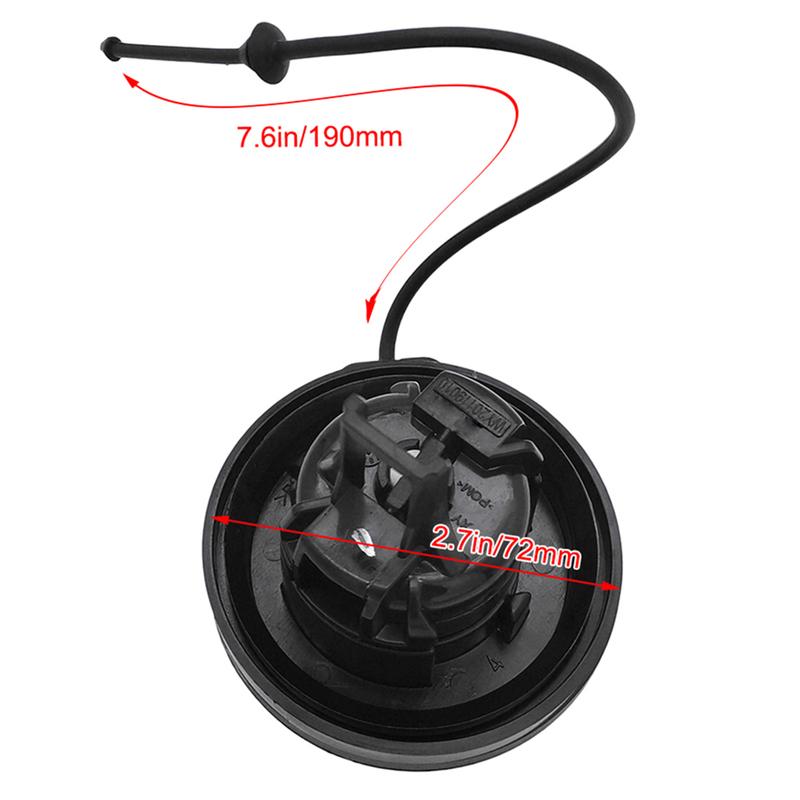 9677550480 Oil Gas Fuel Filter Inner Cap Tank Cover For Citroen C5 2014 2015 2016 2017 301 2008 3008