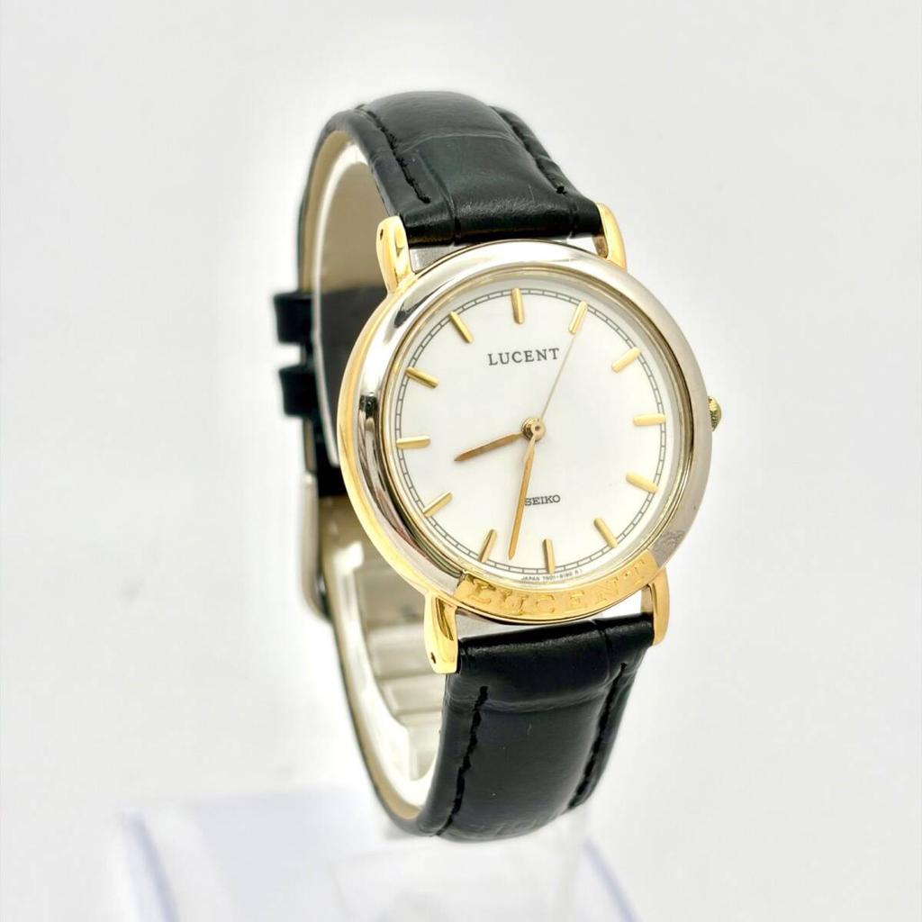 SEIKO Lucent Часы 260258 с Новым Ремешком [Новая Батарейка] Мальчиковые 7N01-625A