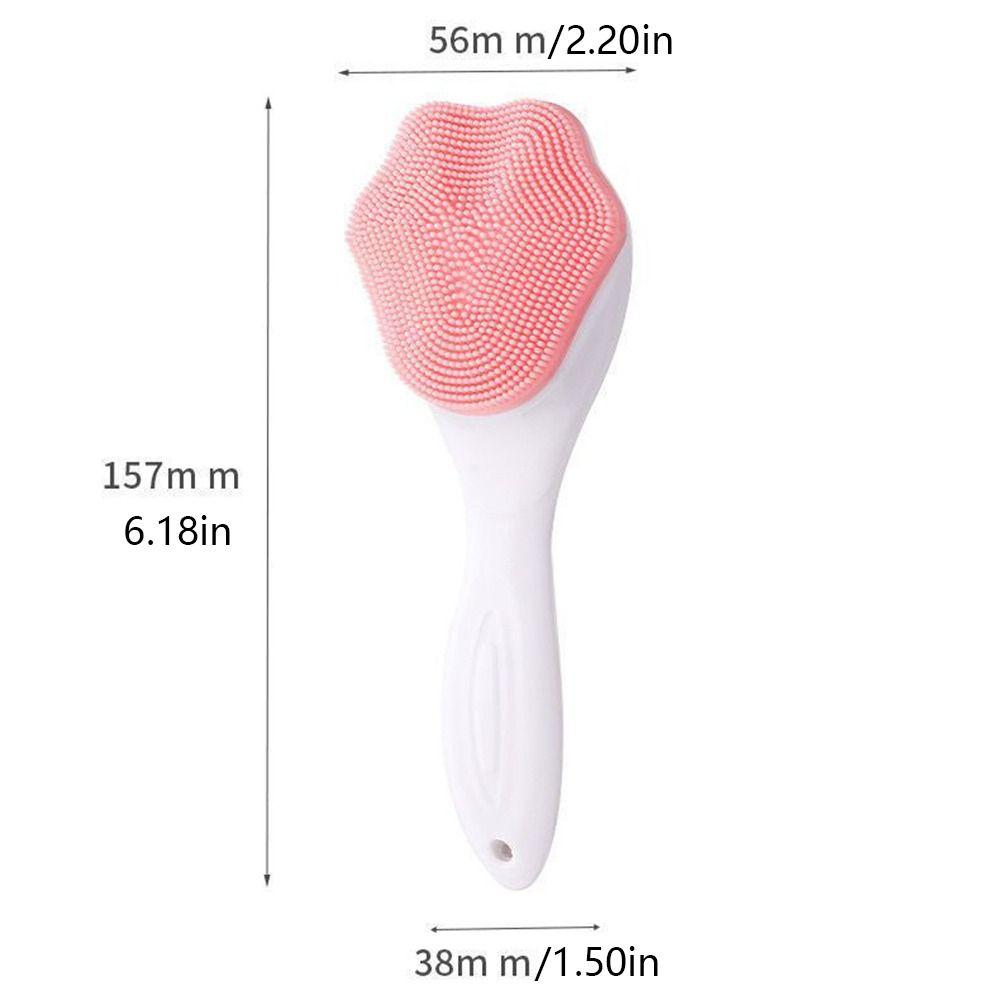 Cat Paw Shape Silica Gel Facial Brush Silicone Facial Face Scrubber Brush Makeup Removal