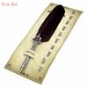 European Gift Box Calligraphy  Scuba Dive Writing English Calligraphy Feather Pen Vintage Quill