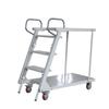 1.5m Mobile Order Picking & Safety Ladder with Platform