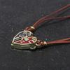 Лига Легенд Аркейн Кэти Льюнг Ви Ювелирное Изделие в Форме Сердца Ожерелье Подвеска