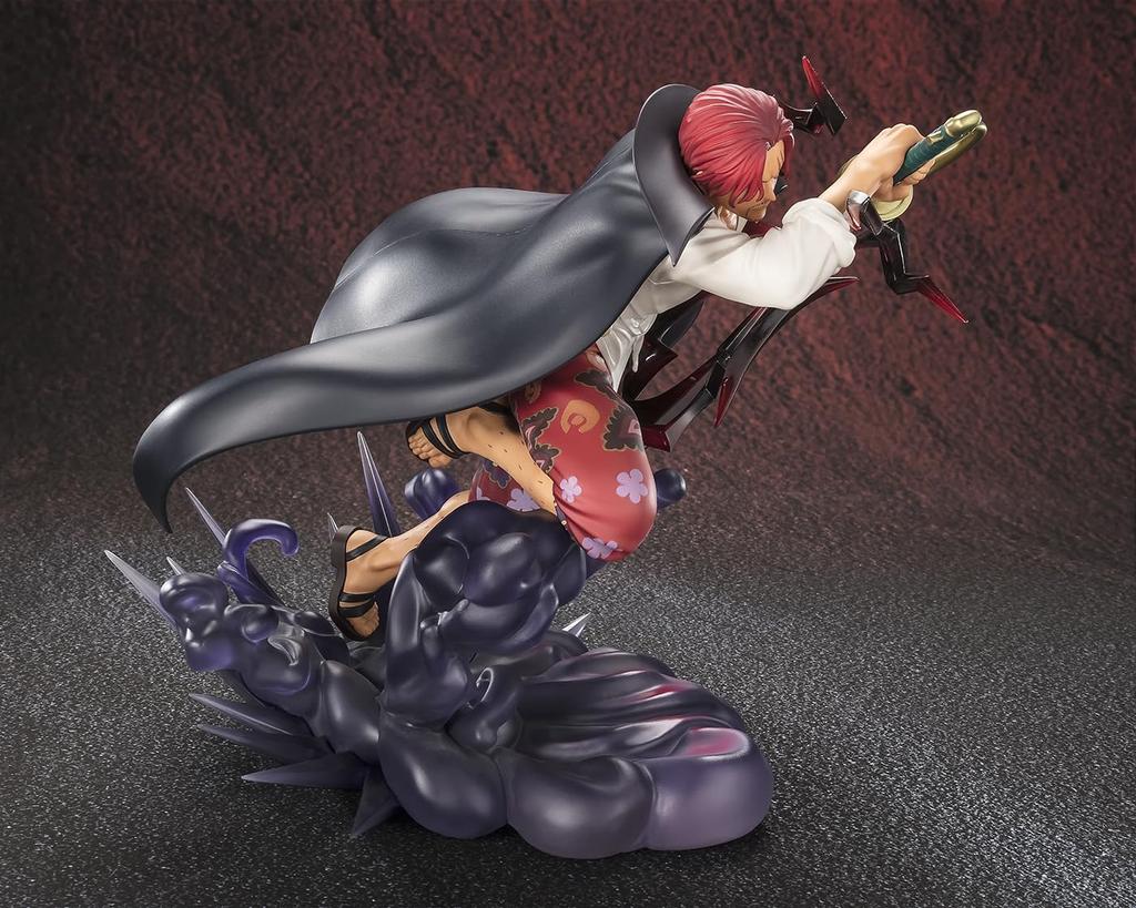 TAMASHII NATIONS Figuarts ZERO ONE PIECE Fierce Shanks Kamisaku 200 мм ПВХ ABS окрашенная готовая фигурка [Супер битва] - - Приблизительно. &