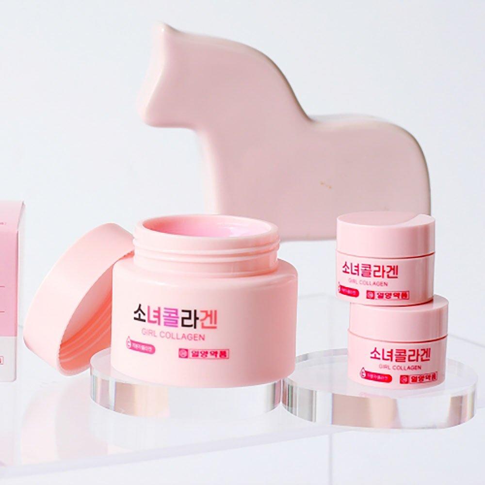 GIRL COLLAGEN Крем с гиалуроновой кислотой и низкомолекулярным коллагеном 90 мл+20 мл