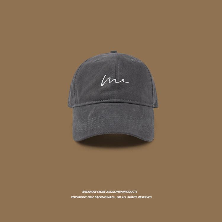 Hat women's sunshade large head circumference baseball cap men's trendy niche styleclassyeasiest for match sports k-style peaked 