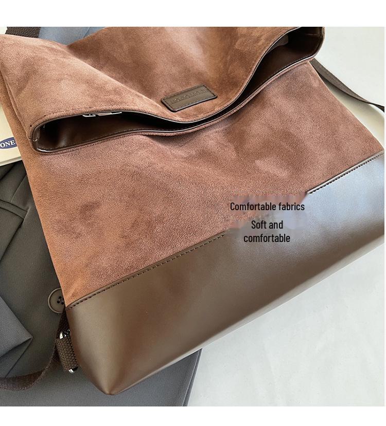 Женский рюкзак большой вместимости в стиле ретро 2024 года — модная сумка для дальних поездок на осень/зиму