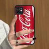 Логотип C-Coca C-Cola Модный чехол для телефона для iPhone 13 12 X XS MAX Pro Max 16 15 11 14 Pro Max Ударопрочный матовый чехол