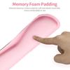 Ergonomic Memory Foam Keyboard Wrist Rest Mouse Wrist Rest Mouse Pad Set with Lycra Fabric