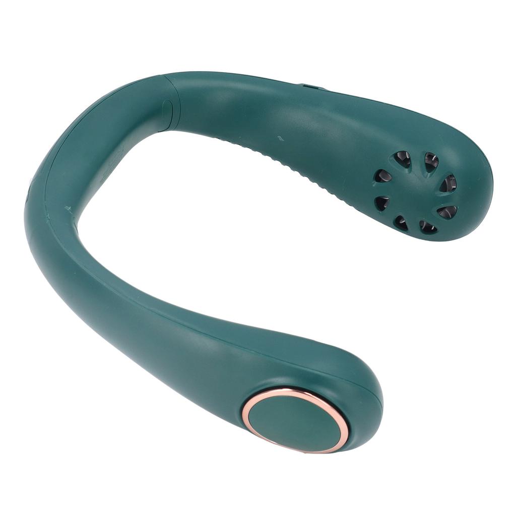 Portable Hanging Neck Fan LED Digital Display USB Strong and Quiet Hands Free Sports Bladeless Fans