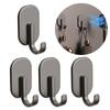 1/2/3/4PCS Heavy Duty Magnetic Hook Key Hanger Key Towel Storage Holder  for Home Kitchen Storage