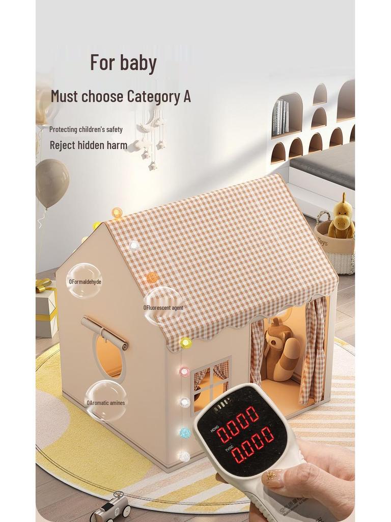 Принцесса Замок Игровая палатка для дома: Подарок на день рождения для девочки и уютное место для сна