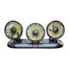 Auto Cooling Fan Anti Slip Base Air Circulation for Cart Vehicles Sedan