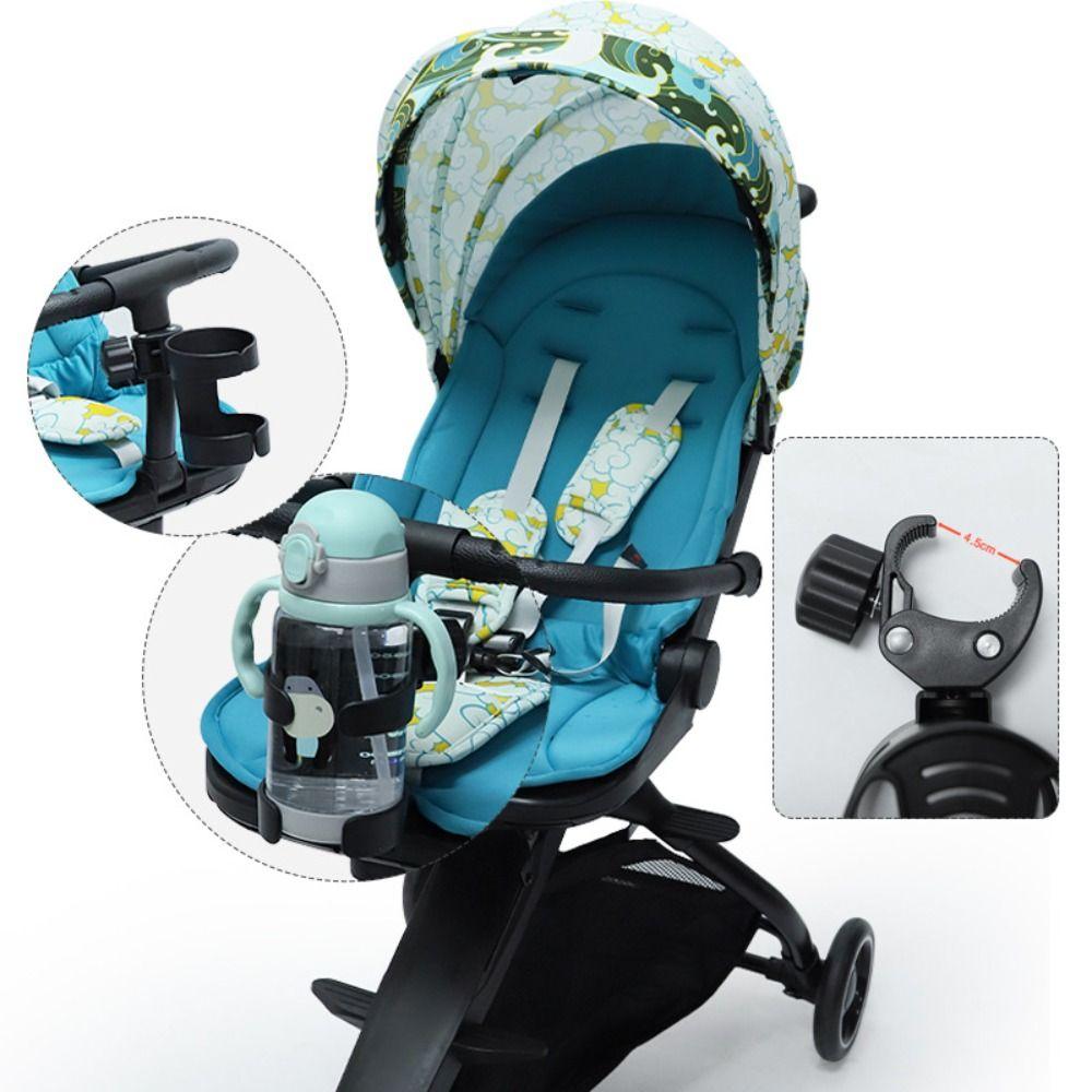 Baby Pram Baby Stroller Cup Holder 360° Rotate Baby Stroller Cup Rack Road Trip