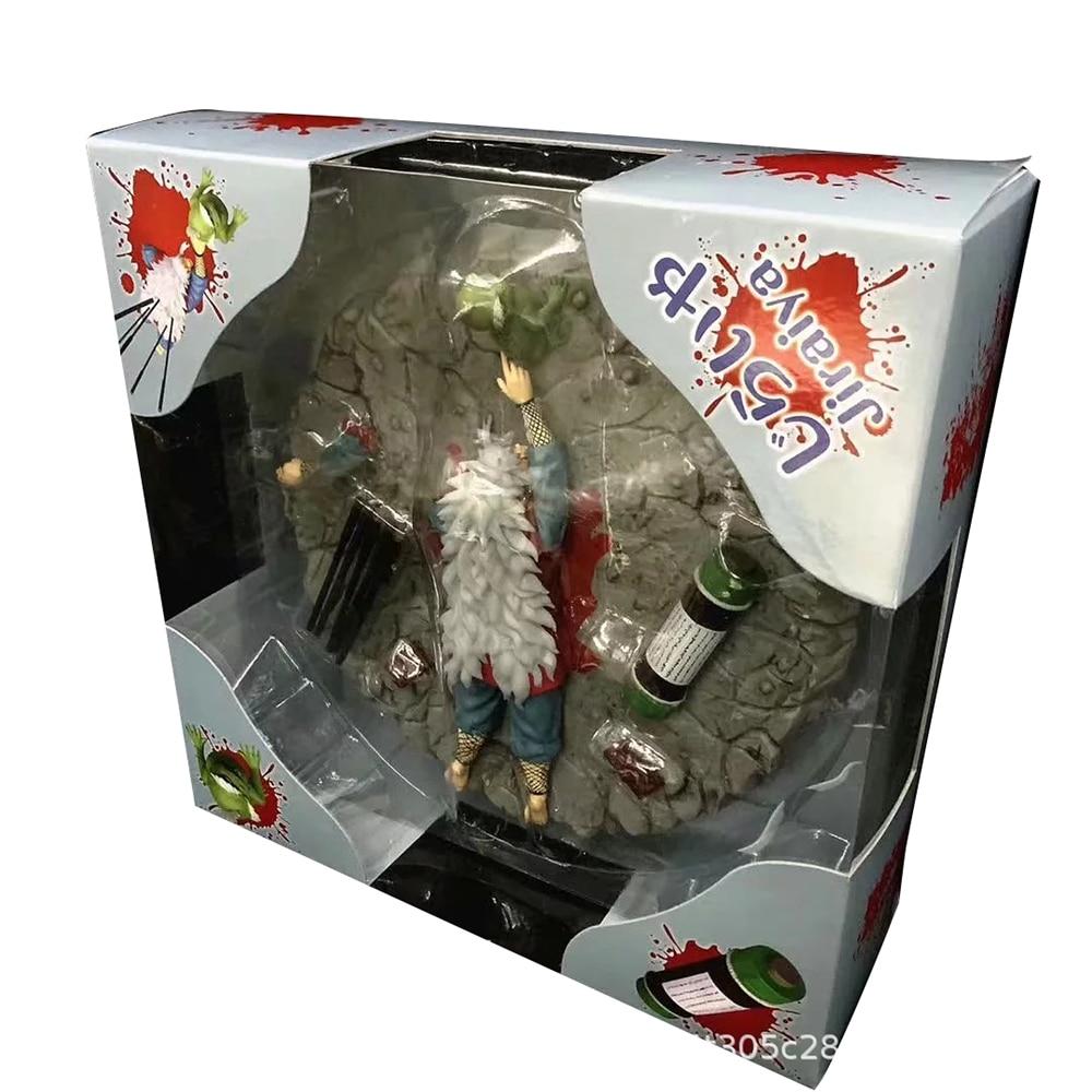 Аниме Модель Наруто Шиппуден Эро-Сеннин Гама Сеннин ГК Джирайя Смерть Экшн-фигурка 25см ПВХ Статуэтка Коллекционная Игрушка