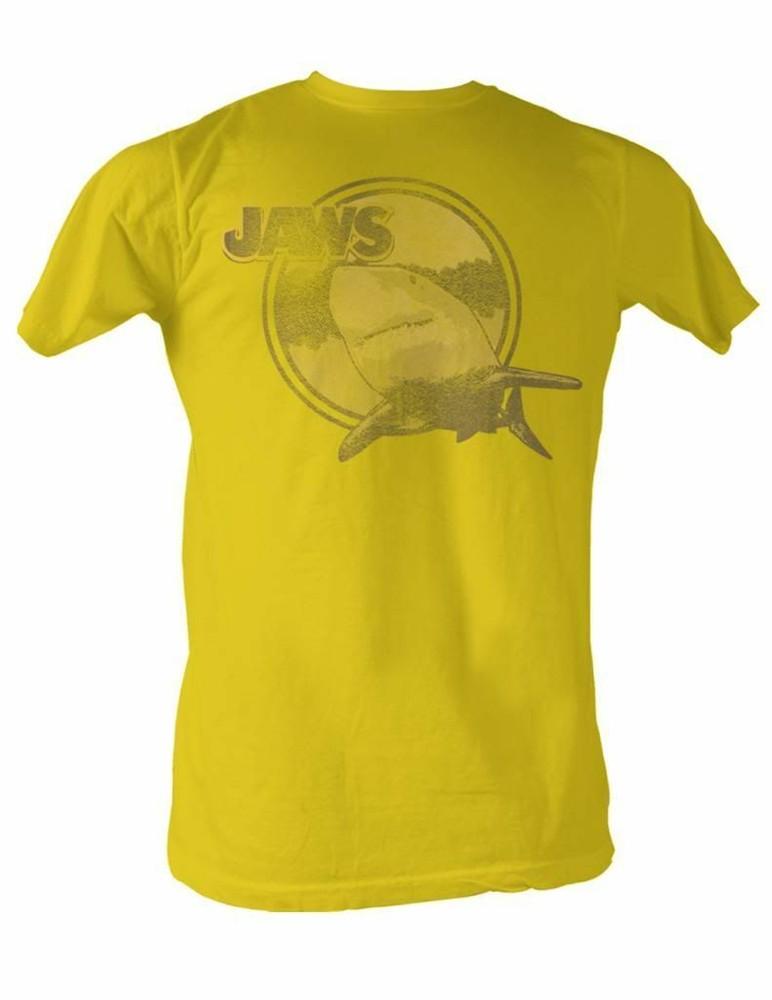 Jaws Yellow Jaws Ginger Adult T-Shirt