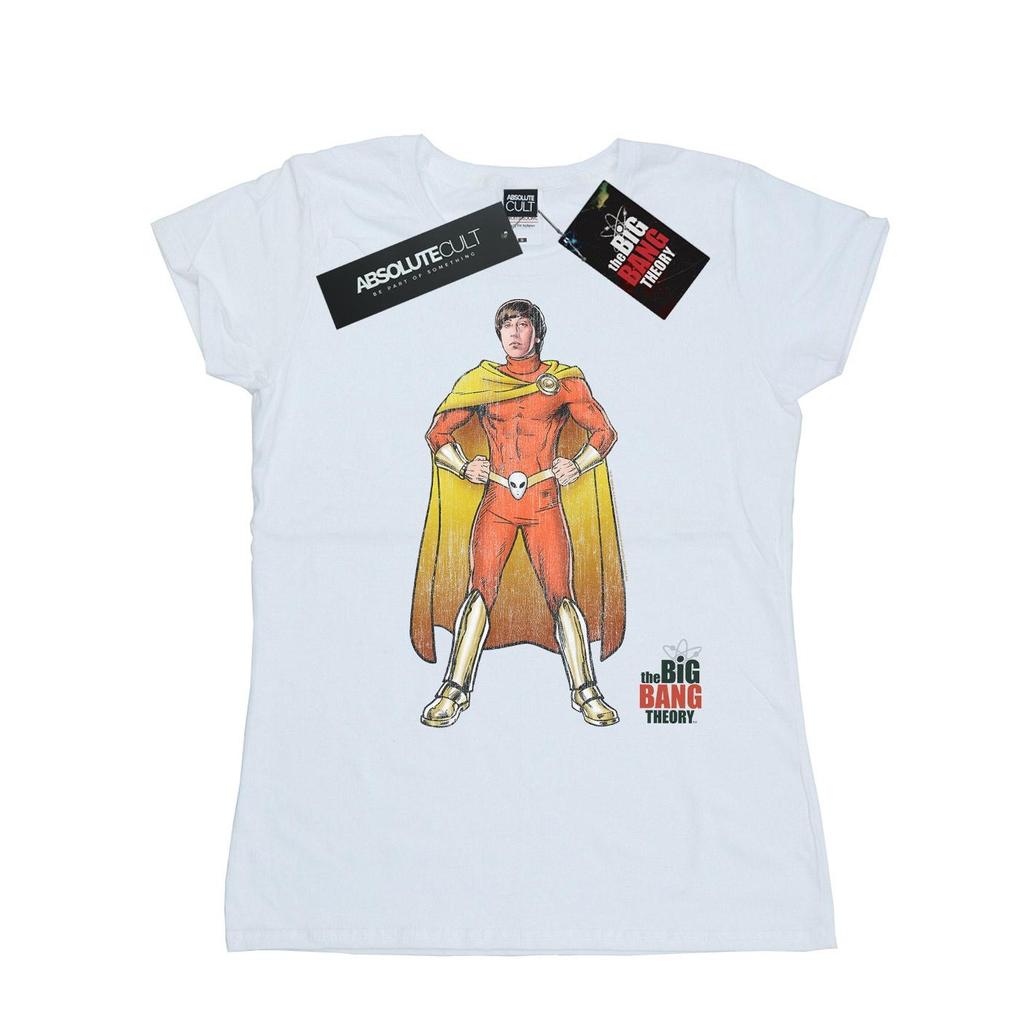 The Big Bang Theory Womens/Ladies Howard Superhero Cotton T-Shirt