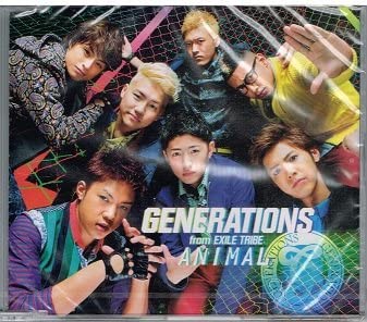 CD GENERATIONS FROM EXILE TRIBE - Anim al (место проведения мероприятия genteiban) Япония ObiЯпонский поп/рок Б/у