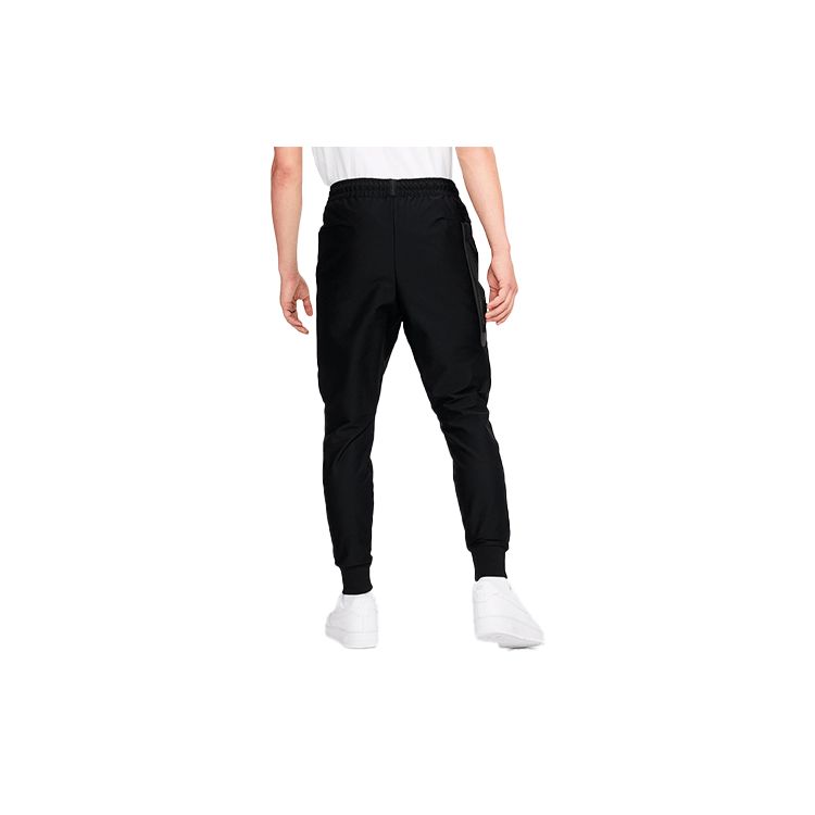 Nike Спортивные спортивные штаны Jogger с эластичным поясом и шнурком для мужчин, черные DD6599-010