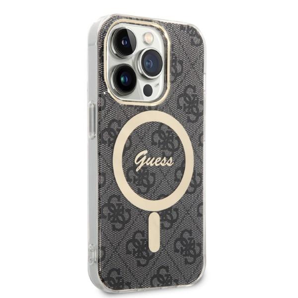 Etui do iPhone 14 Pro Max Guess MagSafe Czarny