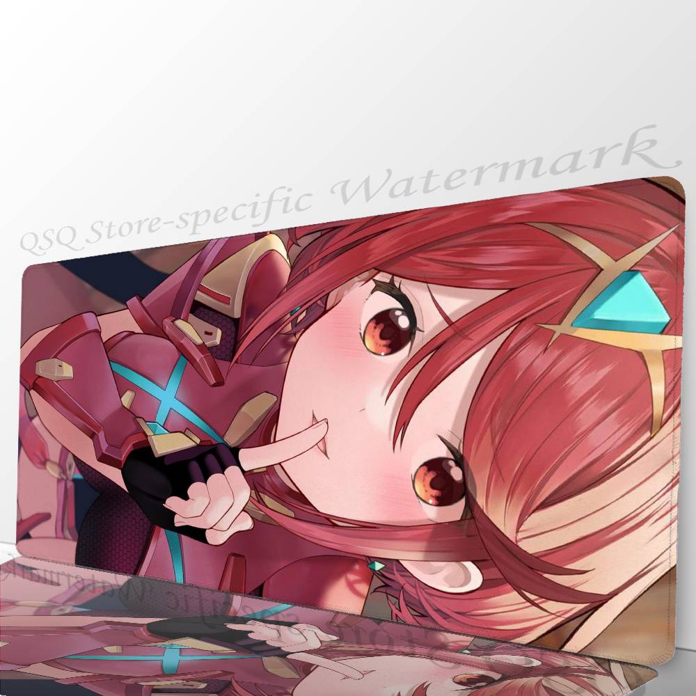 Pyra Анимированный Игровой X-Xenoblade Chronicles X Коврик для Мыши Коврик для Стола С Подставкой Игровые Аксессуары Prime Gaming XXL Клавиатура