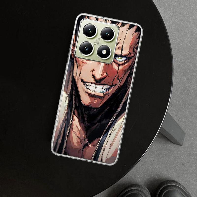 Чехол для телефона Zaraki Kenpachi Bleach для Xiaomi Redmi Note 15 14 13 12 11 Pro Plus 14S 12S 11S 11T 11E 10S 10 Индивидуальный Fund