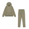 Unisex Y2K Streetwear Hoodie Jogger Set Cotton Blend Loose Fit Casual Outfit Men Women