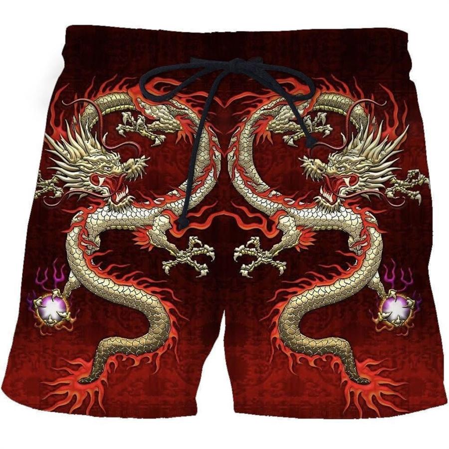 Мужские шорты, летние повседневные молодежные пляжные шорты с 3D принтом, весенние маленькие эластичные короткие брюки