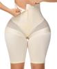 High Waisted Shapewear Tummy Control Shorts Butt Lifting Body Shaper Fajas Shorts with Hook Zipper Closure